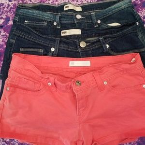 Bundle of Levi Jean shorts!